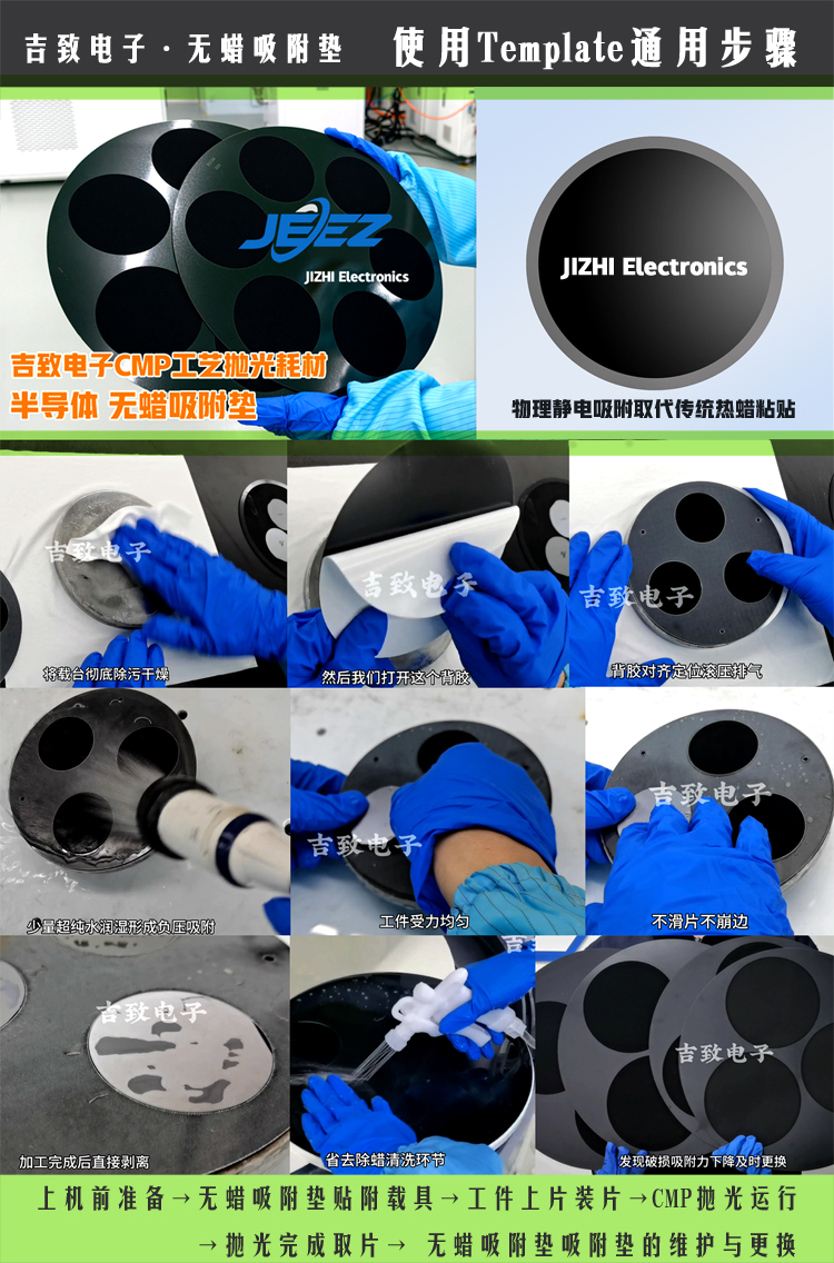 无蜡垫使用步骤吉致电子Template通用步骤 无蜡垫使用步骤吉致电子Template通用步骤